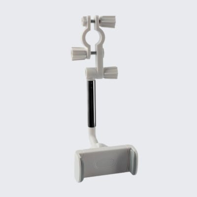 Support smartphone voiture blanc