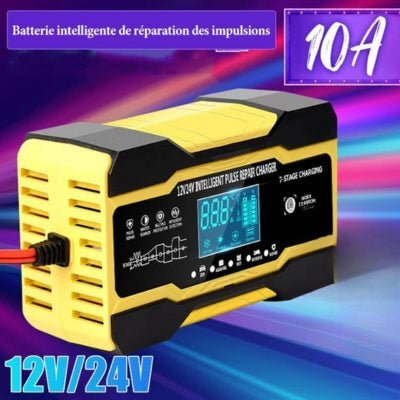 Chargeur batterie voiture | VoltCharge Pro™ - Soigne Ton Char