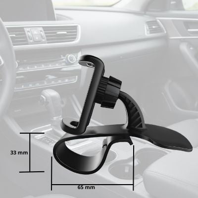 la grandeur du support téléphone voiture