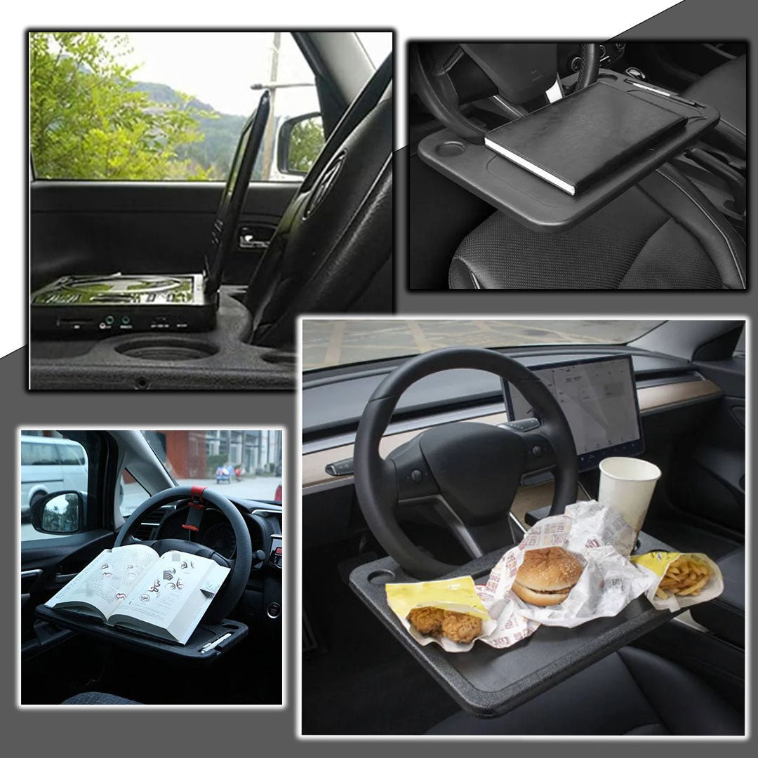 Plateau repas | DRIVER TABLE™ - Soigne Ton Char