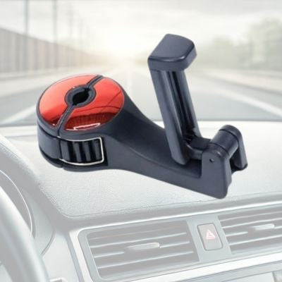 support téléphone voiture rouge
