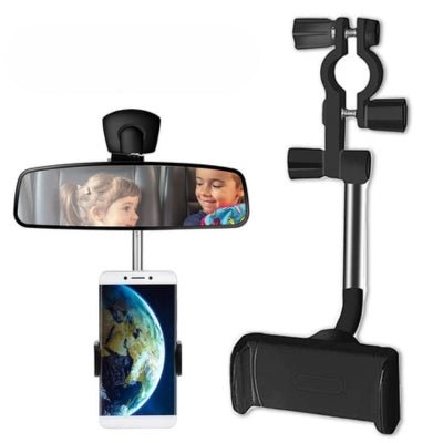 Support smartphone voiture conçu pour rétroviseur