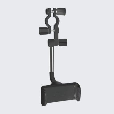 Support smartphone voiture noir