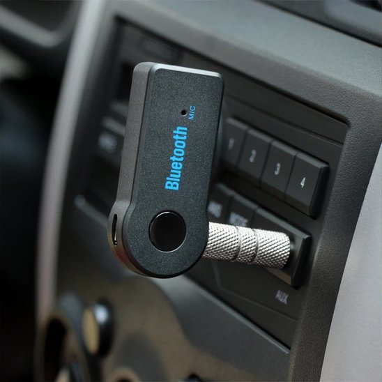 Adaptateur bluetooth voiture dans port AUX pivote 360 degrés