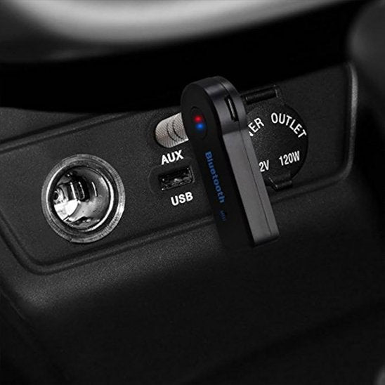 Adaptateur bluetooth voiture universel inséré entrée AUX