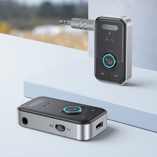 Adaptateur bluetooth voiture connexion 3.5mm