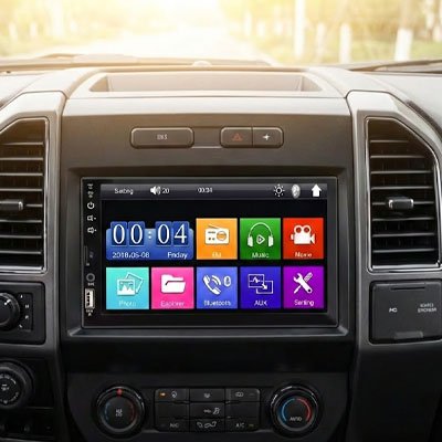 Autoradio bluetooth Pulso avec grandes icônes