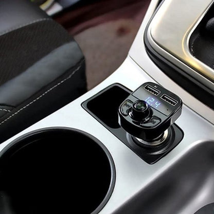 Bluetooth FM transmetteur Talk installé dans allume-cigare