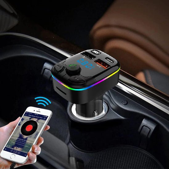 Bluetooth voiture diffuse musique depuis smartphone