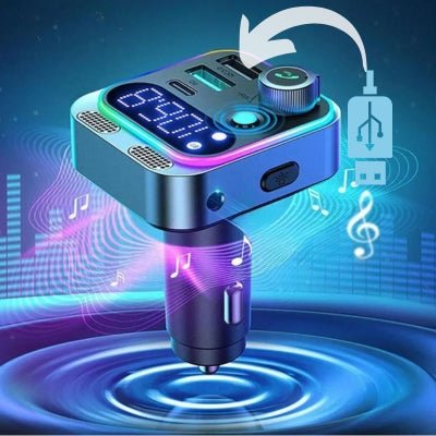 Bluetooth voiture | MicFM Car Adapter™ - Soigne Ton Char