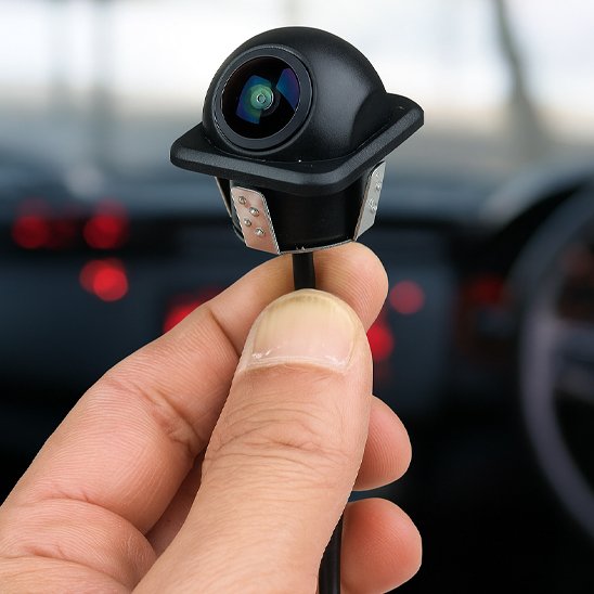 Camera de recul fixation possible sous différents angles
