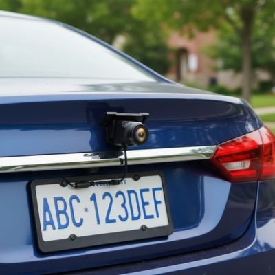 Caméra de recul Reculo installé arrière de la voiture