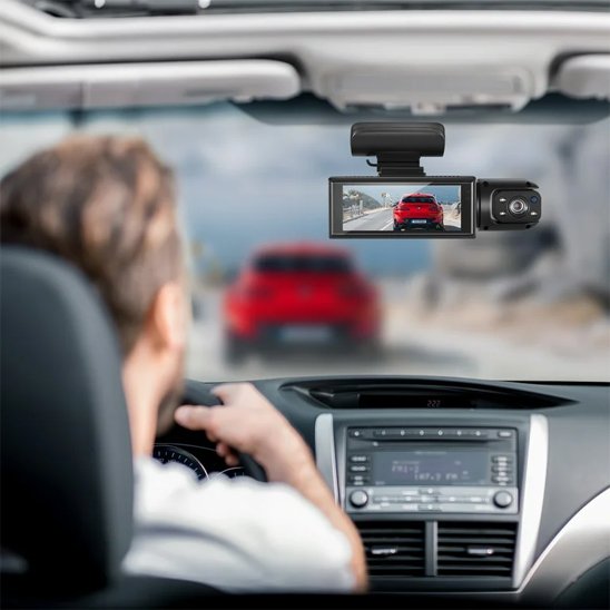 Caméra pour la voiture homme au volant du véhicule