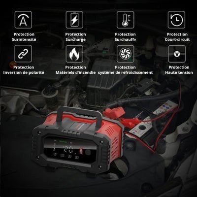 Chargeur batterie voiture | ChargerMaxicar™ - Soigne Ton Char