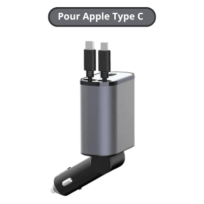Chargeur usb c | SwiftCharge™ - Soigne Ton Char