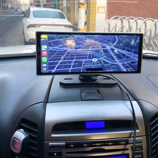 Dashcam grand écran Bluetooth Wi-Fi