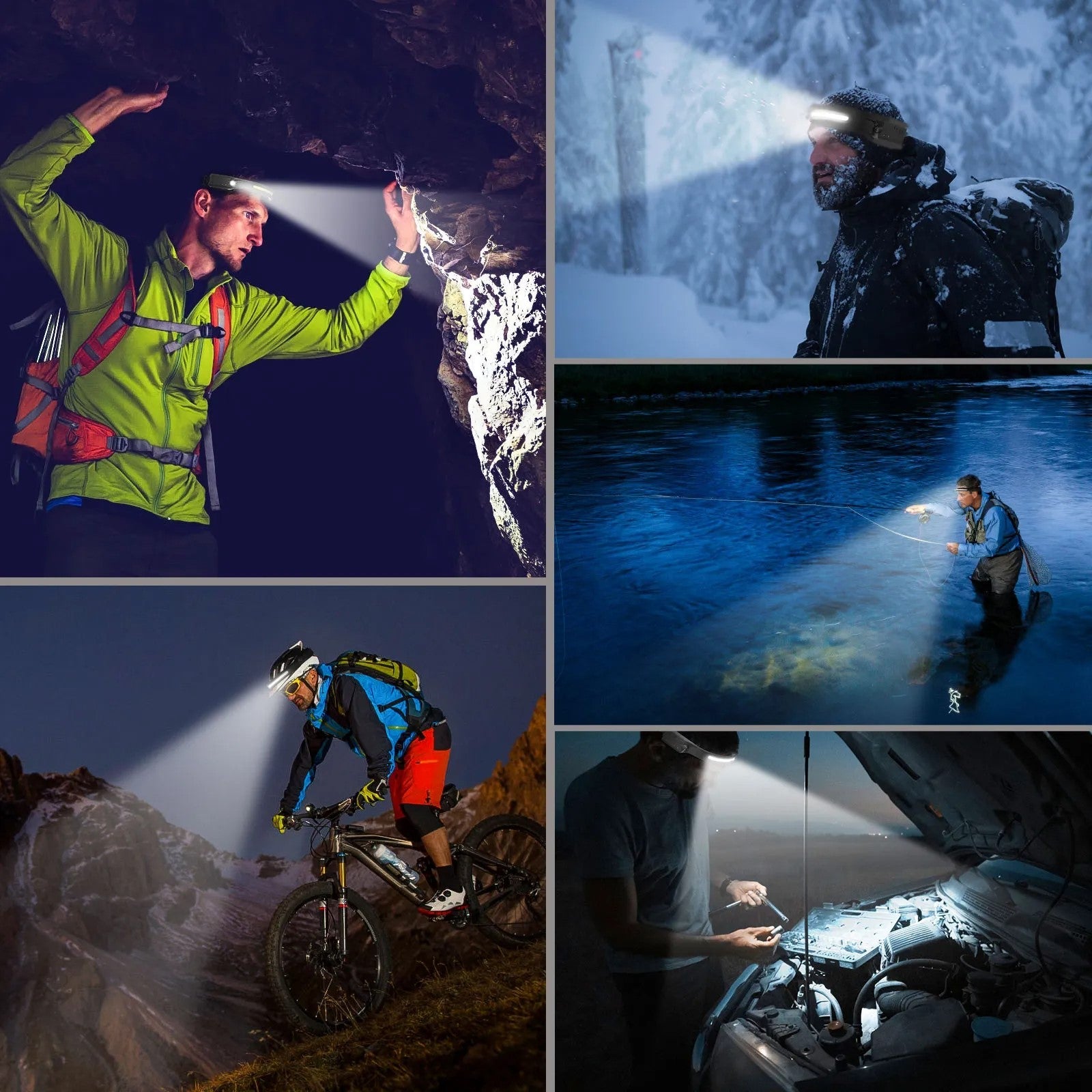 Lampe frontale | Headlamp™ - Soigne Ton Char