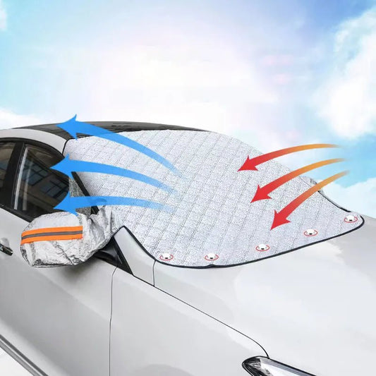 Pare soleil voiture | FrostShield™ - Soigne Ton Char