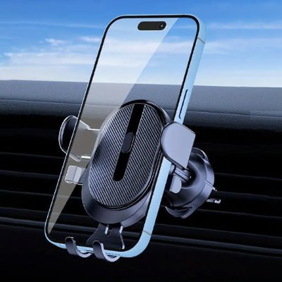 Support de téléphone pour voiture clipfix sur grille d'aération