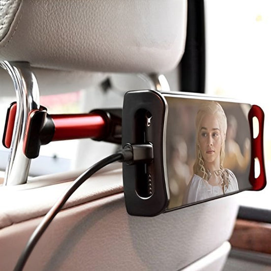 Support tablette pour voiture avec espace pour la recharge