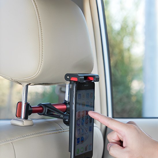Support tablette pour voiture se fixe à l'appui-tête