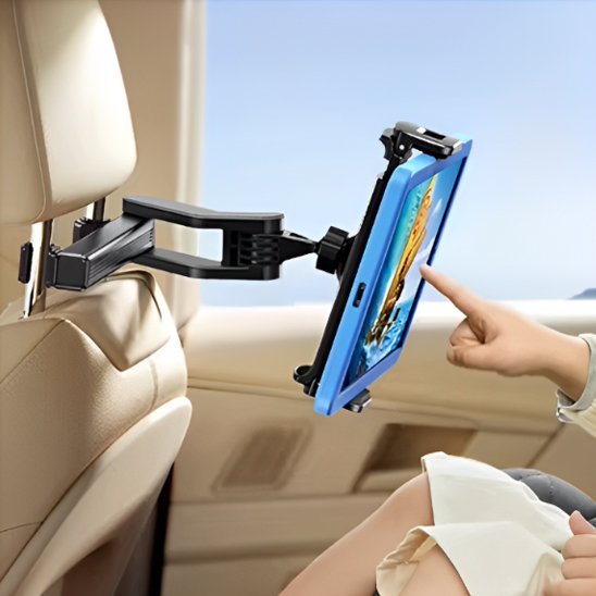 Support tablette pour voiture extensible simple utilisation pour enfants
