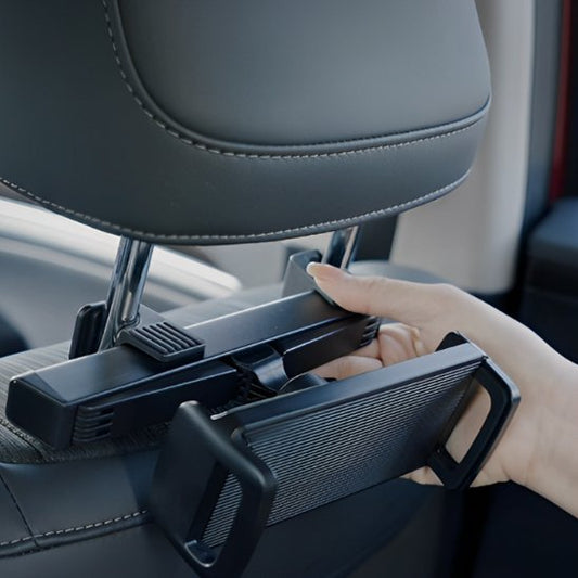 Support tablette voiture montage sur appui-tête sans outils