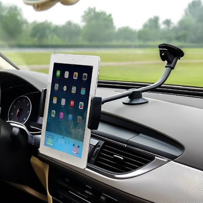 Support tablette voiture solide avec ventouse pare brise