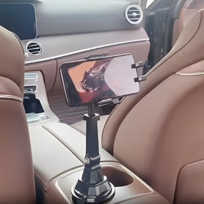 Support telephone porte gobelet mode portrait ou paysage
