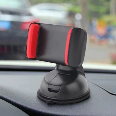 support telephone ventouse rouge