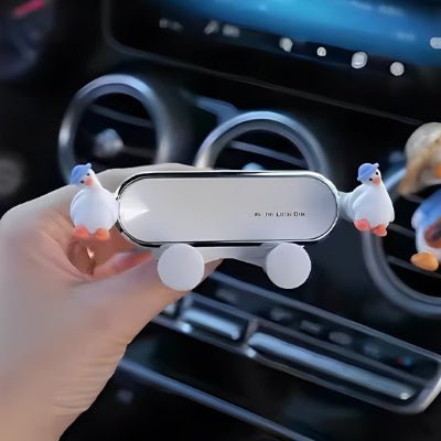Support téléphone voiture avec canards bleu