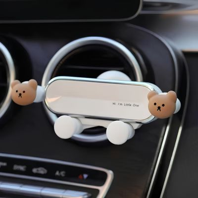 support téléphone voiture AutoDéco face oursons