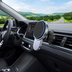 support telephone voiture Chargix sur grille d'aération