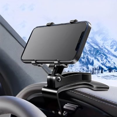 Support téléphone voiture articulation avec charnière solide