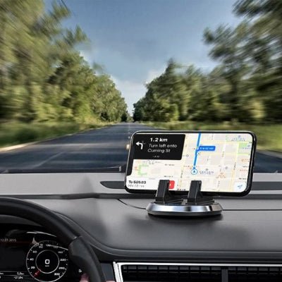 support telephone voiture compact pour tableau de bord