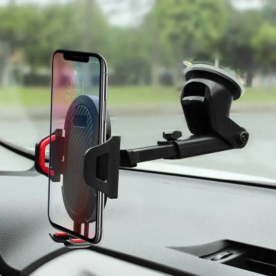 support téléphone voiture bras extensible pare-brise