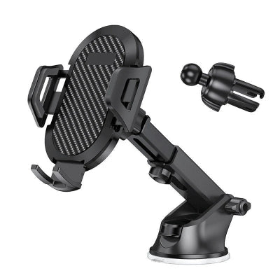 support téléphone voiture ventouse et pince grille ventilation
