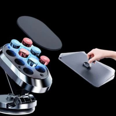 support telephone voiture PhoneGrip aimant puissant