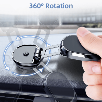 support telephone voiture PhoneGrip rotatif