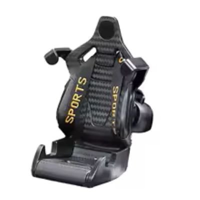 support telephone voiture noir et jaune