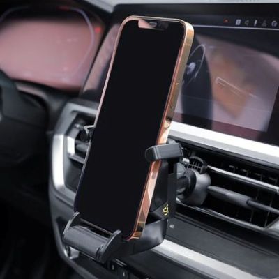 support telephone voiture pour grille ventilation et 360 degrés