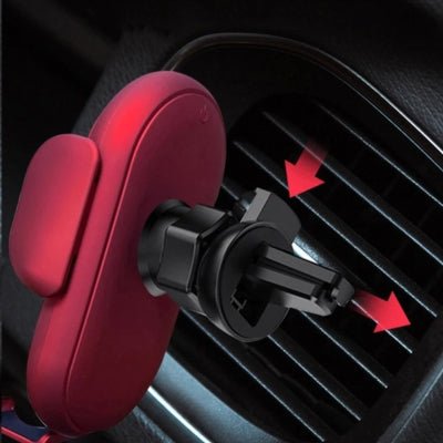 Support téléphone voiture avec pince pour grille ventilation