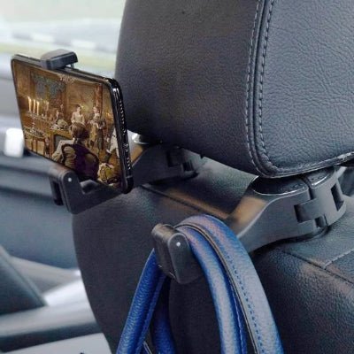 support téléphone voiture crochet à l'arrière pour passager