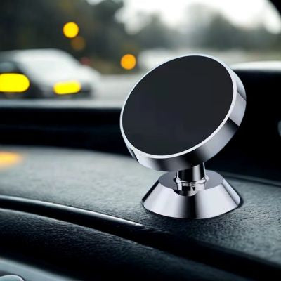 Support téléphone voiture magnétique MagnéFix argent
