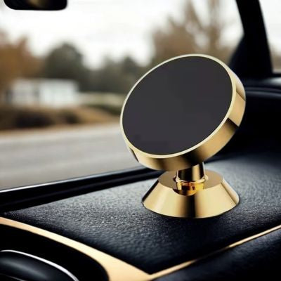 Support téléphone voiture magnétique MagnéFix or