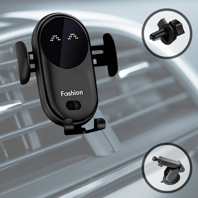 Support téléphone voiture modèle noir