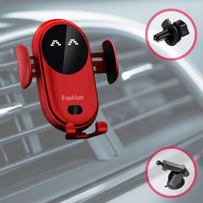 Support téléphone voiture modèle rouge