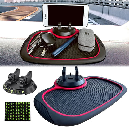 support-telephone-voiture-tableau-de-bord-rangement-petits-objets
