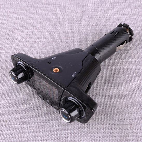 Transmetteur FM et Bluetooth conçu pour allume-cigare de voiture